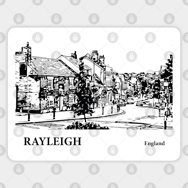 Rayleigh England Magnet by Lakeric